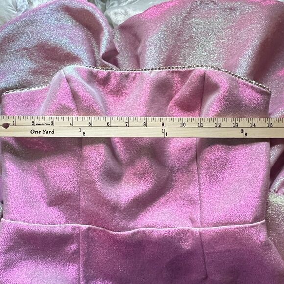 Gin & Jules Lexi Crystal Trim Midi Dress - Picture 12 of 14